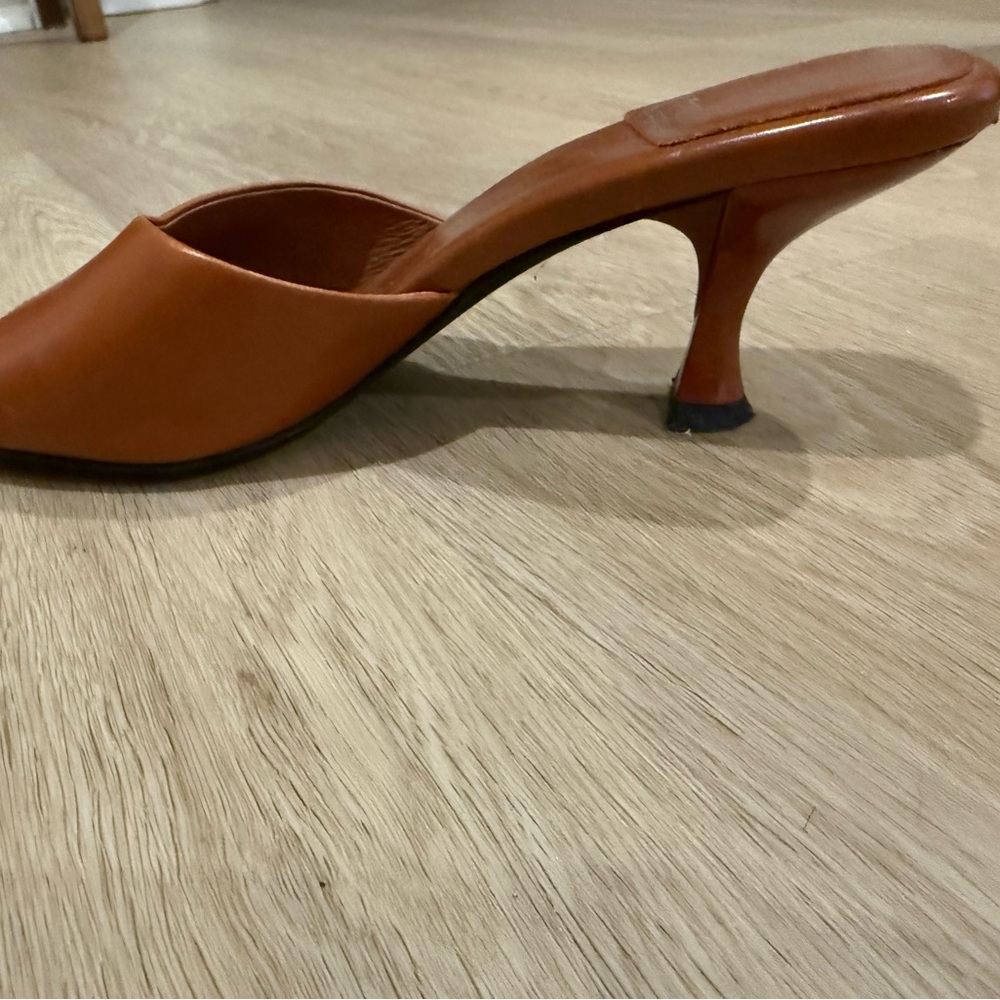 “Anthropologie exclusive minimalist square-toe mule” - Picture 2 of 4